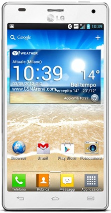 Смартфон LG Optimus 4X HD P880 White - Качканар